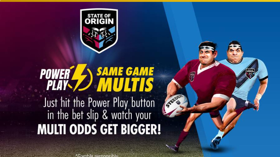 Sportsbet S Power Play Same Game Multis On State Of Origin Nsw Blues Vs Qld Maroons Bigbonusbets Com Au